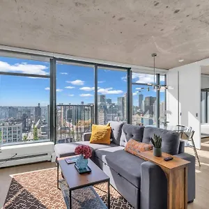 Apartment Skyview, 40th Floor! 2br In Downtown, Vancouver